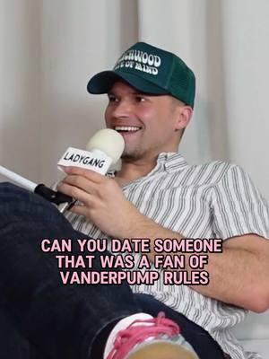 Would Schwartz date a VPR fan? 👀  Hear our full episode with Tom Schwartz wherever you get your podcasts 🎙️ #tomschwartz #vanderpumprules #ladygang #podcast #bravotv #bravocon #superfan #ladygangpodcast #keltieknight #jacvanek #beccatobin 