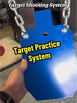 Target shooting system for target practice and range days. #targetpractice #rangeday #shootingrange 