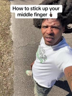 How to stick up your middle finger #bigsenc #middlefingerup #howtomake #explorepage 