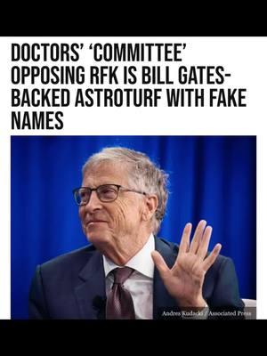 Bill Gates is playing his games, but we see through it. 🐍 It’s time to stand strong and back RFK Jr. on his mission to expose the truth and fight for real change! 💪🔥 #StandWithRFK #RFKJR #ExposeTheTruth #FightForFreedom #WeSeeThroughTheLies #TakeActionNow #GrassrootsMovement #HealthFreedom #MAHA #BillGates #FYP #ForYou 🌍✊