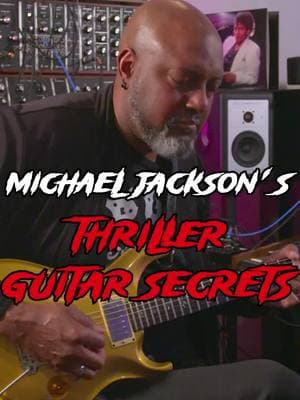 The Secret to Michael Jackson’s Thriller Guitar Sound originally preformed by David Williams. With the great Tariqh Akoni  ………………..….….….….….….….….….….….….….….….………………… Full Video Available on YouTube                                                                                                                                          ….….….….….….….….….….….….….….….………………………,……………#thriller #michaeljackson #mjj #mjjforever #quincyjones #kingofpop #guitar #guitarist #ledgends #davidwilliams #recreation #rodtemperton #pauljacksonjr #rayparkerjr #bobscaggs #thriller40 #musichistory #tape #mjjforever  #vintage  #production #complex #layers #sound #billiejean #mtv  