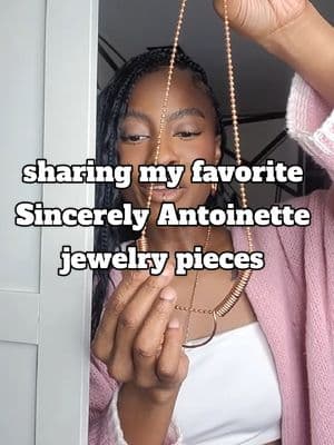 Full video on my YT channel: Sincerely Antoinette  Sharing some of my favorite jewelry designs so far!  . #jewelrytiktok #stackablejewelry #jewelryhaul #uniquejewelry #copperjewelry 