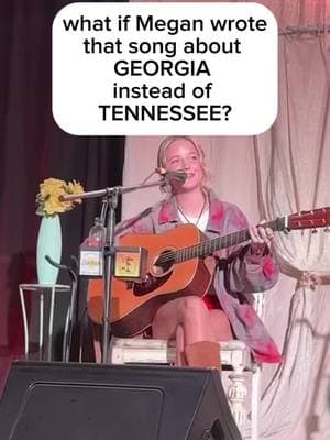 back down in georgia! @Megan Moroney #meganmoroney #tennesseeorange #singing #singersongwriter #folkcountry 