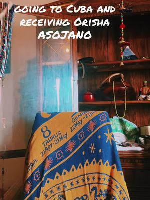 What to expect when traveling to Cuba and receiving Orisha Asojano #orisha #cuba #asojano #babalu #babaluaye #sanlazaro #havanacuba #traveltiktok #fyp 