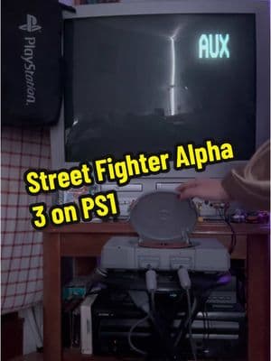 Street Fighter Alpha 3 on Playstation 1 #videogames #nostalgia #retro #retrogaming #fyp #foryoupage #playstation #ps1 #playstation1 #streetfighter #gamer #streetfighteralpha3 #capcom #loadingscreen #titlecard 