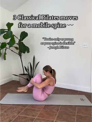 Classical Pilates for spinal mobility!! #classicalpilates #spinalmobility #backexercise #backpainrelief 