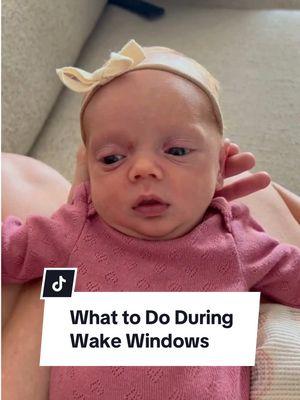 What do you do with your newborn when they’re awake?! Know that attachment is built over thousands of interactions that start on day one. 🙌 During this early stage, you don’t have to do too much! Just be there with them as they explore their new world. Newborns respond to how we respond to them. This means that when you are hanging out with them, try maintaining eye contact and talking to them in a loving way. 💕 Did you know we have a FREE newborn sleep guide? ✨ Access FREE sleep materials at thepeacefulsleeper.com/tiktok/ #babyplay #newbornplay #newmom #newbaby #babysleepconsultant #sleeptraining #sleeplearning #thepeacefulsleeper 