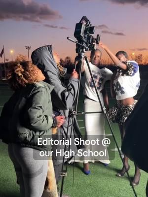 We shot an editorial at our Highschool!!!  OUT NOW ON IG 🌸 Credits (IG & TT) Director, EP, Producer, & Production Company & Lead photographer: @cameronnelyse @celestestudios  Executive Producer, Model, Stylist: @/Zahratraore_ 2nd Shooter: @luhsquid  Talent: @mariam & zahra  Director of Photography: @divinedop  Gaffer: @/keilanarmon  PAs: @/nnasirw @:moneyforwater @:thecamillejule @/zionackee Designer: @Mark Saber @/maisonmarksaber  Stylist: @:whoskjpa Hair: @/kadysafricanhair Production Company: @/celestestudios  #CapCut #Editorial #Model #photography #Film #Videography #Arttok #fyp #bts #cinematic #fashioninspo #dayinthelife #viralpicturetrend #photoediting #firstphotovslastphoto #howtoshootbetter #photographyideas  