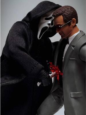 Mezco Ghostface is awesome! #Mezco#Mezcotoys#scream#ghostface#figtok#boonedox01#slasher 