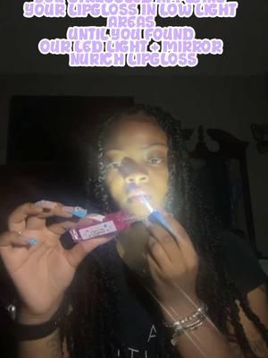 Got This Led Light + Mirror LipGloss & Never Went Back💋LipGloss From NuRichCosmetix , Restocking 02/03/25 🛍️ #lightuplipgloss #ledlightlipgloss #ledlightandmirrorlipgloss #viraltiktok 