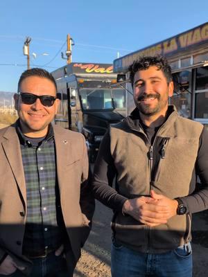 #Foodie experiences in #NewMexico is in #albuquerque #NM stopping in at a #foodtruck lot on 90th and Central for some delicious authentic #mexicanfood with special guest #congressman  #gabevasquez . #505 #575 #nmtrue 