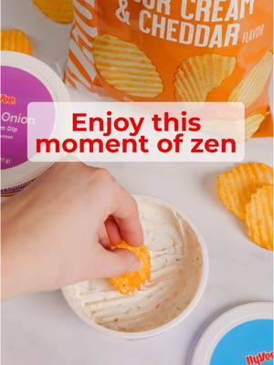 Our favorite form of zen. 🪴 #Zen #ZenGarden #ChipsAndDip #HyVee