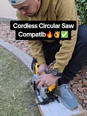 ✅️👌🔥Cordless Circular Saw Compatib💯🔥👌✅️ #cordless #TikTokShop #herramientas #tools #cierra #circular #saw #compatib #dewalt #cortadora #foryou #viral #fip 