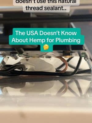 Discovered that the USA is the only country that doesn’t know. It’s probably some billionaire keeping a monopoly on plumbing plastic… but I wonder if this has anything to do with copper water lines and our health? #noplastic #espresso #plumbing 