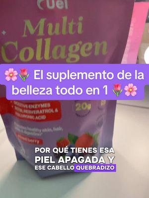 EL SUPLEMENTO DE LA BELLEZA TODO EN 1️⃣ 😱🌸🌷✨🔥  #tiktokshopjumpstartsale #TikTokShop #fyp #paratii #beauty #eeuu #skin #mujeres #tipsmujeres #latinas #colageno #resveratrol #biotin #acidohialuronico 