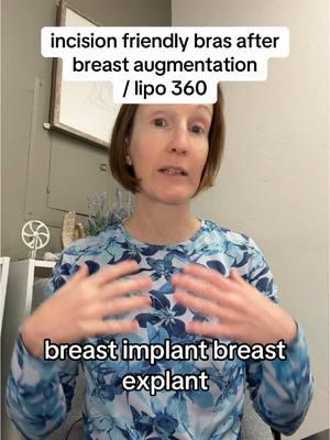 Bras that are incision friendly after #breastaugmentation #breastimplantillness #plasticsurgery #implant 