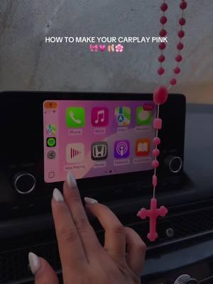 💘 #applecarplay #carplay #aesthetic #pinkaesthetic #fyp #car #carsoftiktok #viral #trendy #girly #caraesthetic 