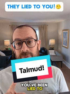 They lied to you about the talmud. They take Small pieces of text. They twist meanings and they misquote versus the most powerful and fundamental book in Jewish wisdom. Learn the truth about the talmud by joining my new 6-week course. Type the word TALMUD6 and I'll send you more information..  👆FOLLOW @RABBIRAPS FOR MORE DAILY VIDEOS!  #talmud  #talmudquotes  #jewishtraditions  #jewishwisdom  #jewishlawyer  #torahthoughts 