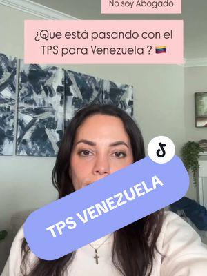 Actualización sobre el TPS para Venezuela: ¿Qué significa la revocación? #Venezuela #TPS #InmigraciónVenezolana #ExtensióndeTPS #ProtecciónTemporal #fypシ #tps #foryou #Venezolanosenusa #venezolanosenflorida #Venezuela #parati #venezolanosenusa #vir#asiloal #asilo #asilopolitico #asiloenlinea #tpsvenezuela # tps #permisosdetrabajo #HistoriasMigratorias, #DerechosMigrantes, #ExperienciaMigrante, #MigraciónJusta #migrantes #migracion #paratiiiiiiiiiiiiiiiiiiiiiiiiiiiiiii 