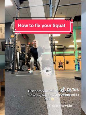 @OG Hope this helps you get your squat looking and feeling great! #squat #squats #gym #GymTok #gymmotivation #GymLife #gymgirl #personaltrainer #exercise #muscle #gains #training #strength #motivation #valgus #knockknees #squattechnique #correctivetraining #correctiveexercise #cscs #workoutmotivation #strengthandconditioning 