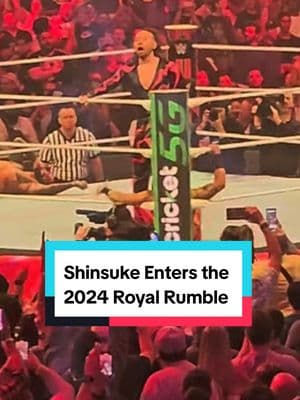 Shinsuke enters the 2024 Royal Rumble #shinsukenakamura #WWE #RoyalRumble #WorldWrestlingKid #wrestletok #fyp #foryou #onthisday 