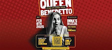 Get ready to laugh like never before at A Night With The Queen of Comedy - Lorena Benedetto in South Florida this Saturday at 8 PM! Don't miss out on her raw, unapologetic humor - get your tickets now! Link in bio for more details and to get tickets. #QueenBenedetto #ComedyNight #SouthFloridaComedy #LaughOutLoud #GetYourTicketsNow