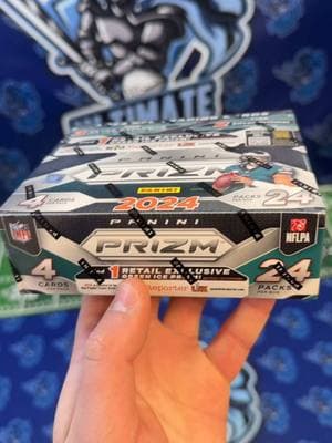 Do you like these New Prizm Retail Boxes?? #tiktokban #nfl #paniniamerica #sportscards #sportcardsforsale #tiktokbanned #sportscards101 #savetiktok #cardpulls #showyourhits 