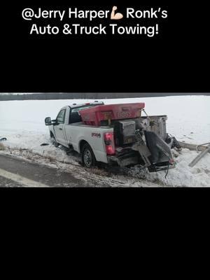 #ronkstowing #ronks #Jole #Joey #Kaden #fyp #foryoupage #towtruck #TowTok #Peterbilt #Rotator #accident #Landoll #1150 #towlifeornolife🤟🏾💯 #Miller #Rollover #Recovery #Bigstick #snow#Ford#plow