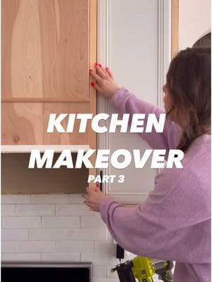 KITCHEN PART 3! I really had a hard time this week with motivation. Just… SO. MANY. CUTS. and now I’ll be doing sooo much sanding 😅 but it will all be worth it! Send me all of your encouragement!🫶🏻 #kitchenmakeover