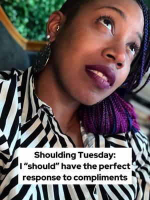 Why is it so damn hard to just take a compliment?! 
 
 Girl, I used to struggle with this so much. The second someone said something nice, I’d spiral—Should I downplay it? Say something humble? Make a joke? Meanwhile, I wasn’t even hearing the actual compliment!
 
 Let’s stop overcomplicating this. The best response? “Thank you.” That’s it. No disclaimers. No awkwardness. Just receive it. 
 Also try these:  
 ✨ Reframe how you see compliments.
 ✨ Recognize your own worth.
 ✨ Have a few go-to responses ready (trust me, it helps!).
 
 Tell me—what’s the hardest compliment for you to accept? Drop it below! ⬇️
 
 #TakeTheCompliment #SelfWorth #ConfidenceBoost #MindsetShift #TherapistLife #PersonalGrowth #OwnYourGreatness #EmpowermentJourney #TakeUpSpace #SelfCareDaily #badasswoman #drmelbadass #mindsetcoachingforwomen #mindsetcoach #confidencecoach #stopshouldingyourself #shouldingtuesday #nyctherapist #njtherapist
