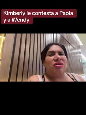 Kimberly le contesta a Paola y a Wendy @Kimberly Irene #paolasuarez1 #paolitapatitasdel3ymedio #kimberlyirenelamaspreciosa #wendyguevara @Paolita Suarez 