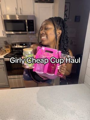 Were y’all more into Barbie or Bratz growing up? #genzmom #girlycups #girlyhaul #marshallsfinds #homegoodfinds #girlyfinds #preworkoutvibes #haultok #shoppinghaul #Vlog #vlogger #cuphaul #barbietumbler #bowwineglass #bows 