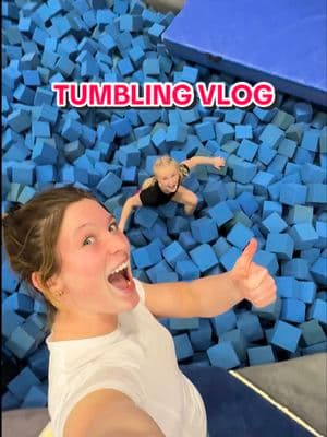 Tumbling vlog with @alora_lifts 🫡 #fyp #gymnastis #gymnast #tumbling #Vlog #flip #training #gymnasticstiktok #gymnastsoftiktok 