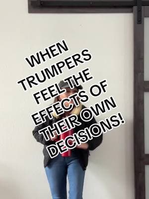 WHEN TRUMPERS FEEL THE EFFECTS OF THEIR OWN DECISIONS! #notaskit #notaparody #sadbutrue #howtheywilllookbackatus #sitdownkarenandkyle #ladygwenuveire75 