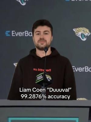 Best one yet? 🤔 #liamcoen #duval #duuuval #jaguars #nflfunny #nflmemes @DUUUVAL 