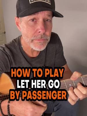 How To Play Let Her Go by Passenger! Want to play this emotional acoustic hit? Here’s a simple breakdown to get you started. Chords: C D G Emin  Strumming Pattern: Down, down-up, up-down-up (or experiment to fit your vibe) Pro Tip: Focus on smooth transitions between the chords and keeping your strumming gentle to capture the song’s mellow feel. Prescribe and save this post and tag a friend who loves acoustic jams! Got questions? Drop them below or show me your version!  #GuitarTutorial #Passenger #LetHerGo #EasyChords #AcousticGuitar #LearnGuitar #SingAndPlay #GuitarLessons