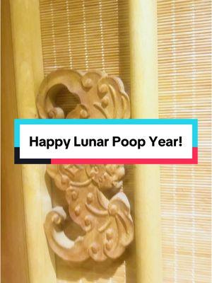 Happy Lunar Poop Year to everyone! Wishing everyone a great poop year!#butttalks#butttalkstv#nursewong#bathroom#poophealthmatters#pooping#constipationrelief#shyness#shame