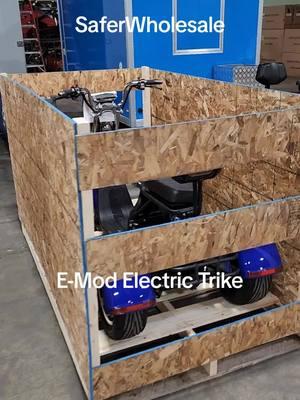 E-Mod Trike Packaging... #Trike #Trikes #ElectricTrikes #TrikeDeal #EMod #EmodTrike #onthisday #Trike #New 