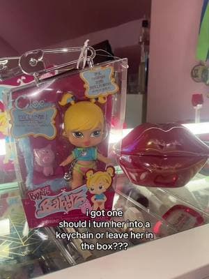 HOW do i even turn her into a keychain??? #relatable #fyp #girlytok #girlythings #keychains #bratz #bratzdolls #bratzbabyz #chole 