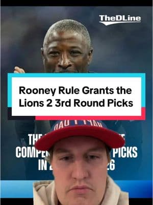 NFL Rooney Rule grants the Detroit Lions 2 3rd Round Picks #aaronglenn #detroitlions #newyorkjets #rooneyrule #nflrules #football #diversity #greenscreen 