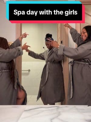 Yall see I can’t dance but I love a good hood jam and a girls spa day💁🏽‍♀️ @Liz Curry @kandiii what spa should we go to next? Let us know below 👇🏾 #charlottegirls #girlsday #spaday #woodhousespa 