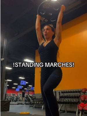 #gymgirl #gymgirlsoftiktok #explorepage #GymTok #godisgood #abworkouts #standingmarches 