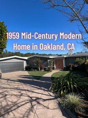 1950 Mid-Century Modern home in the Montclair hills of Oakland, CA listed for $1,098,000 HUGE plot and INCREDIBLE views 😍 #oakland #oaklandca #oaklandbayarea #oaklandcalifornia #montclair #leavingsf #leavingsanfrancisco #bayareacheck #bayareatiktok #california #californiatiktok #alamedacounty #alamedacountyrealestate #solanocounty #sanfrancisco #sanfranciscobayarea #eastbaycities #northbay #contracostacounty #sanmateocounty #eastbayrealestate #eastbaytiktok #oaklandrealestate #midcenturymodern #midcenturymodernhome #1950s #views #hometour #housetour 