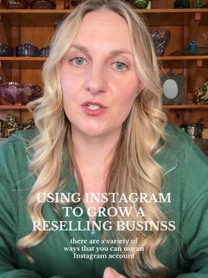 My top tips for using Instagram to support and grow a reselling business. Consistency is key! 💎 #vintagereselling #resellingonline #instagramtips #resellingtipsandtricks #resellingtips #makemoneyfromhome 