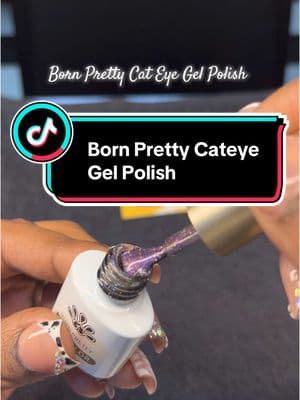 Born Pretty Cat Eye Gel Polish Set of 6! Pretty as always😍 #bornpretty #cateyenails #gelpolish #cateyepolish 