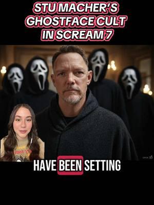 Stu Macher’s Ghostface cult in Scream 7 #scream #scream7 #stumacher #stumacherisalive #matthewlillard #ghostface #sidneyprescott #nevecampbell 