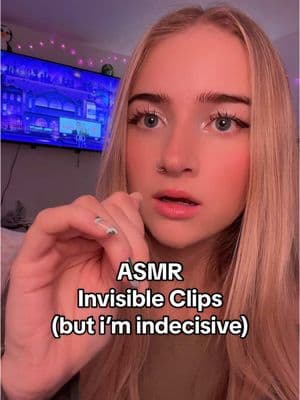 I saw a request for this in the comments a while back so enjoy!! invisible clips the best creation from @Miss Manganese #fyp #foryou #asmr #asmrvideo #relax #asmrsounds #personalattention #tingles #fastasmr 