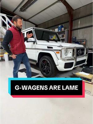 G-Wagens are dumb. #mercedesgclass #mercedesg63amg #carguysbelike🤩🤑 #carguythings #landroverdiscovery  #gwagen 