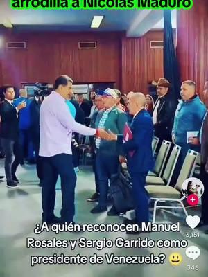 Manuel Rosales reconoce como presidente electo a Nicolás Maduro para poder participar en las elecciones del 27 de abril de 2025. #manuelrosales #noticias #venezuela #ultimahora #29deenero 