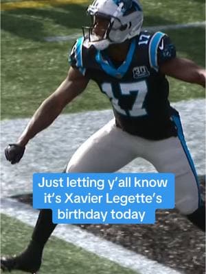 Leave a happy birthday for Xavier in the comments 🎂 #panthers #birthday #xavierlegette #happybirthday #football 